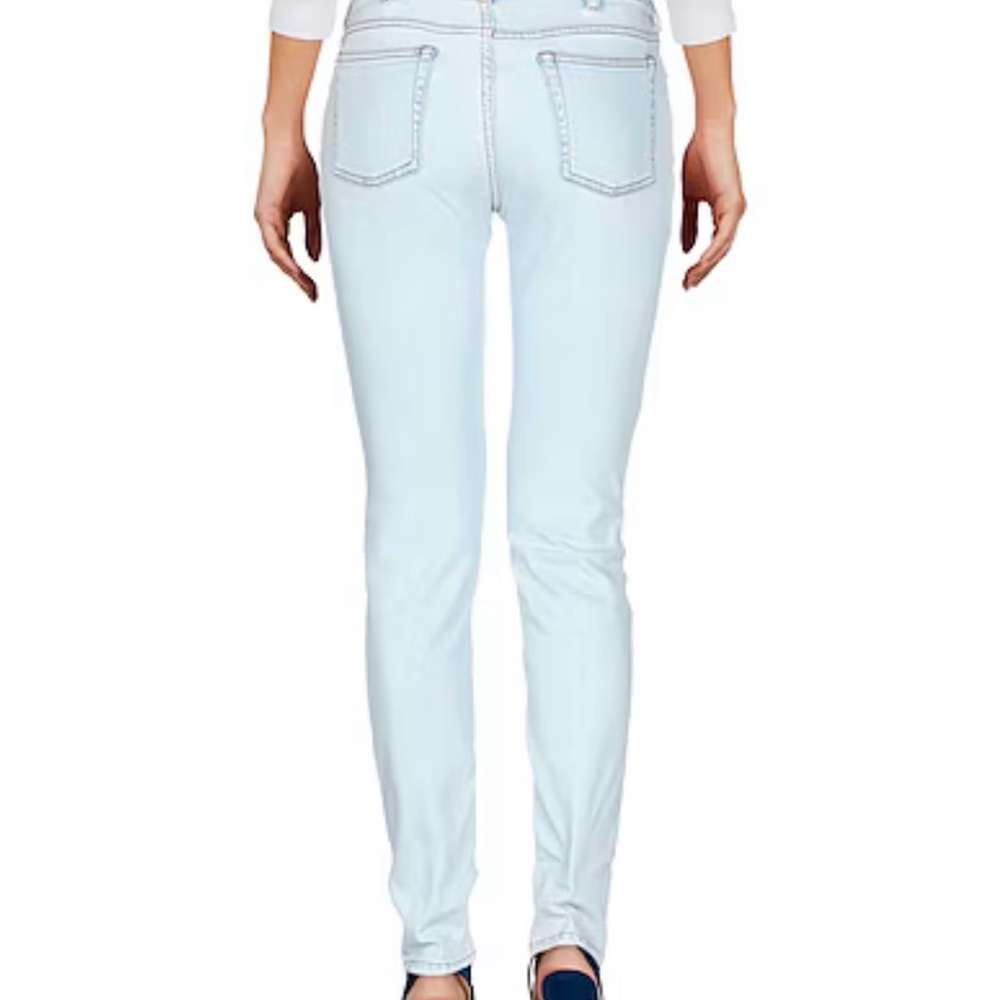 Acne Women's *Skin 5 Pocket* Jeans - Light Blue - Picture 5 of 10